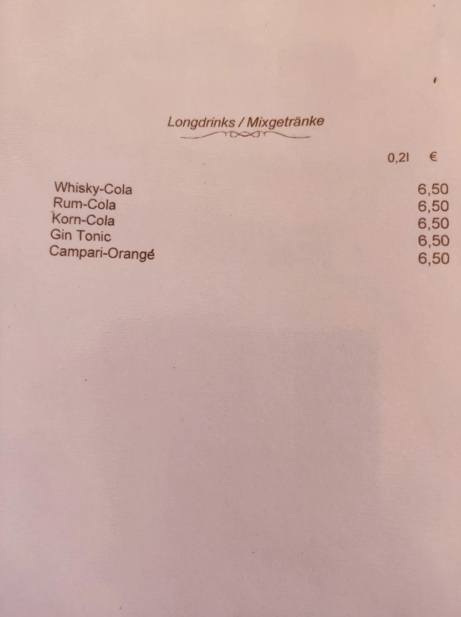 Speisekarte photo 5