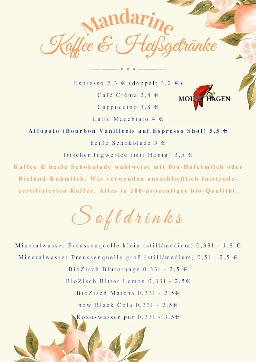 Speisekarte photo 1