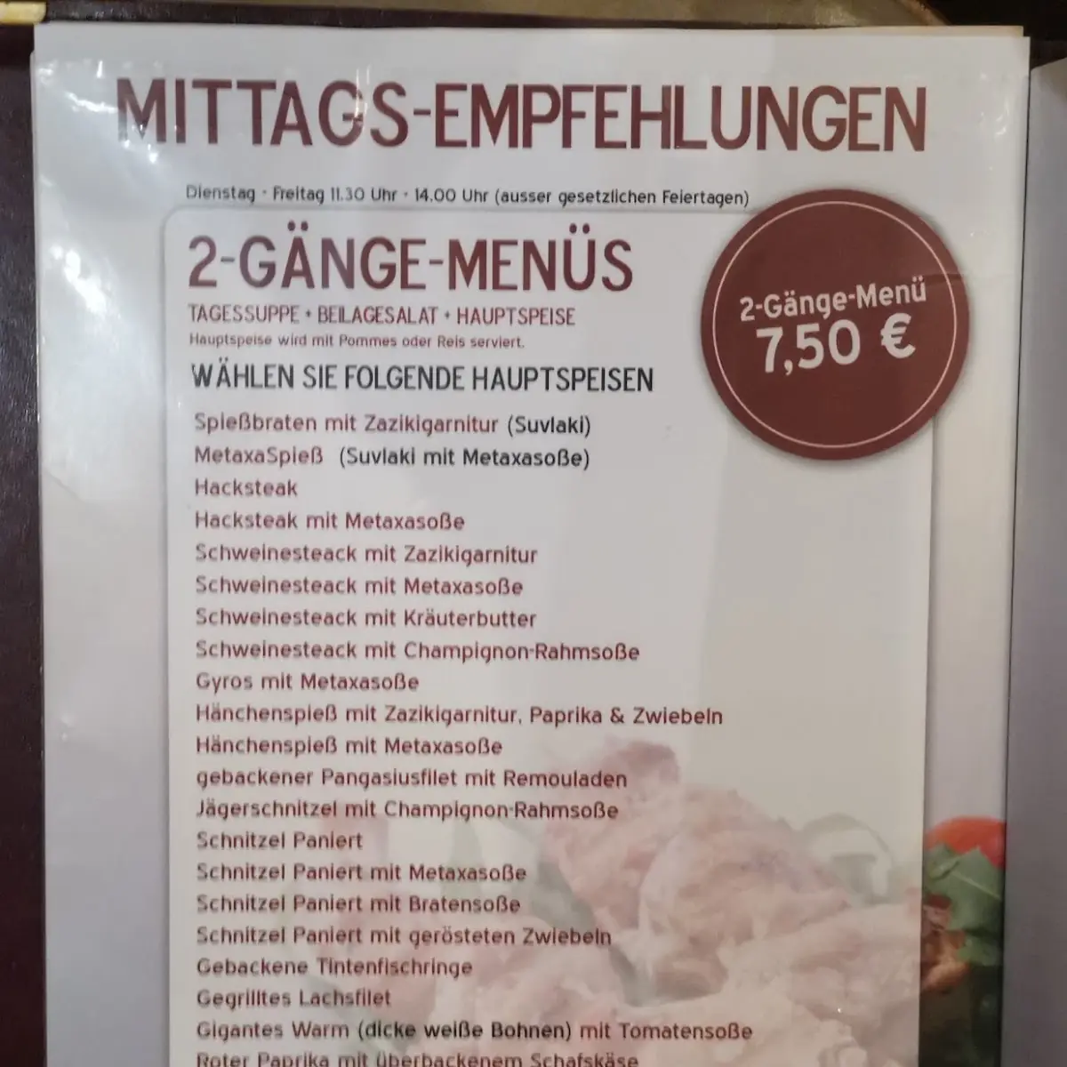 Speisekarte photo 9