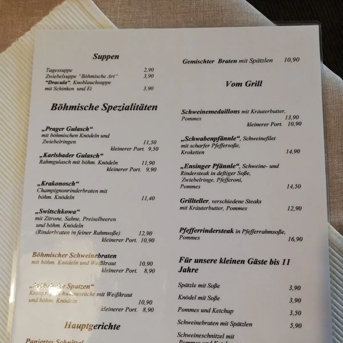 Speisekarte photo 7