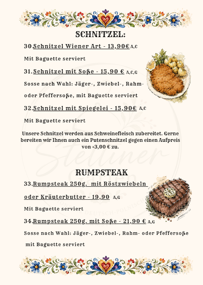 Speisekarte photo 2