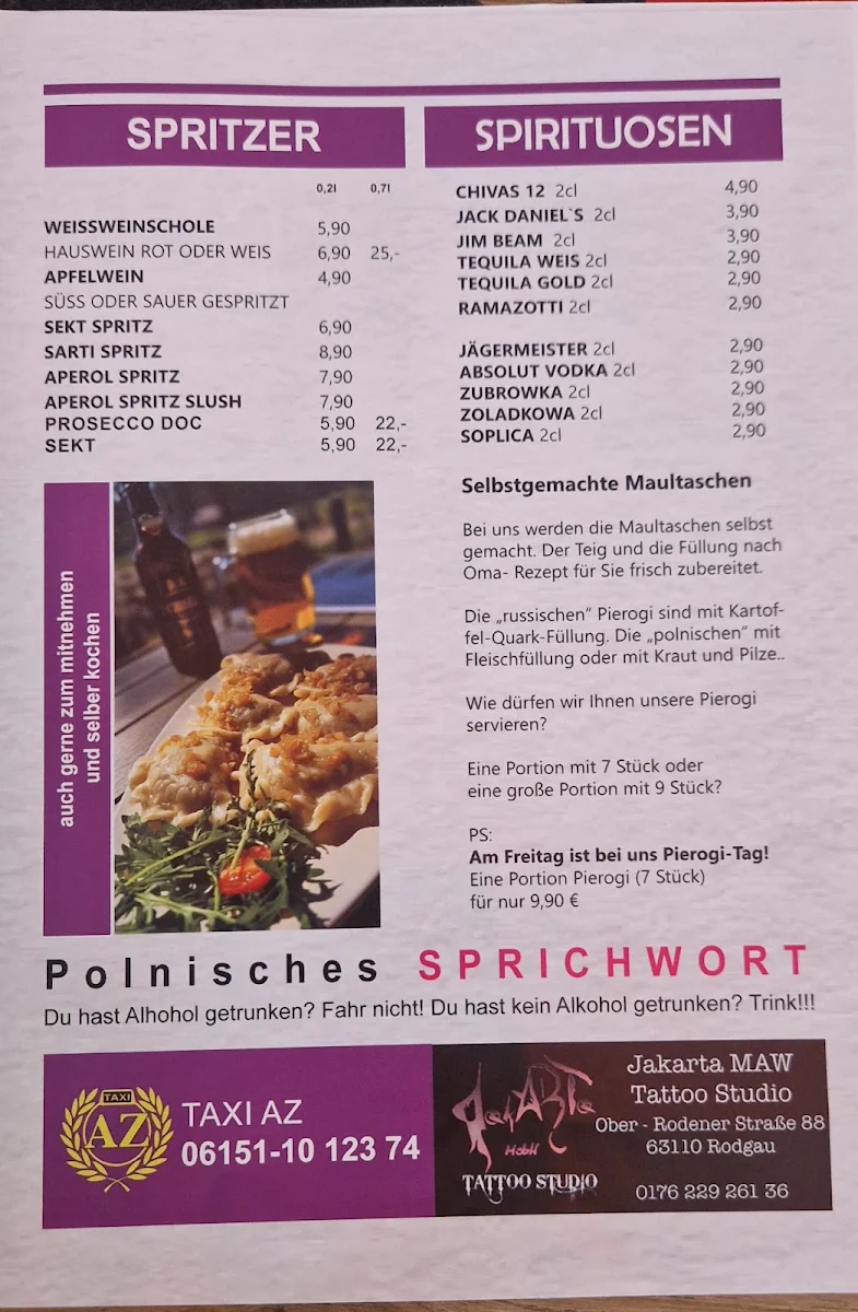 Speisekarte photo 3