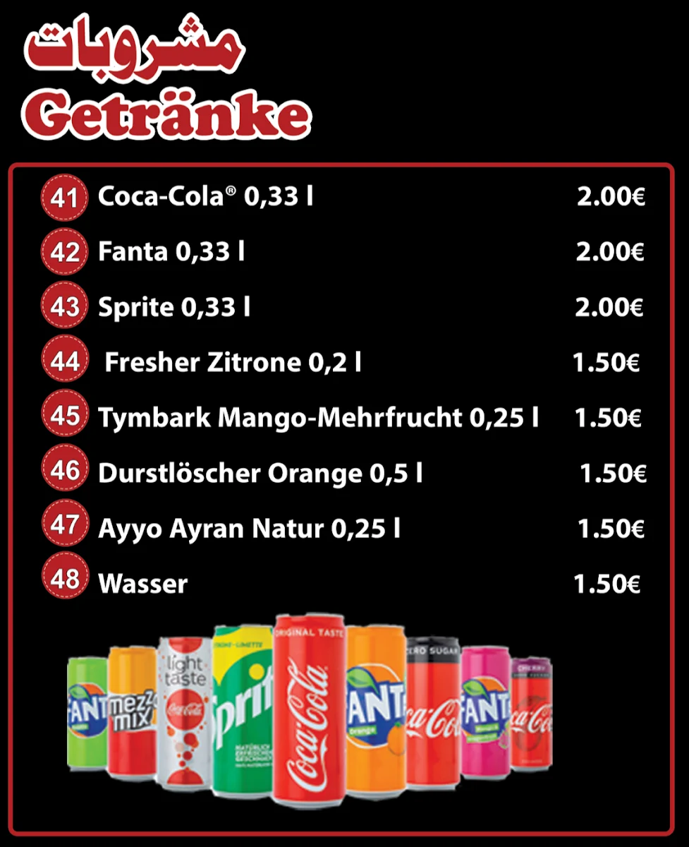 Speisekarte photo 2