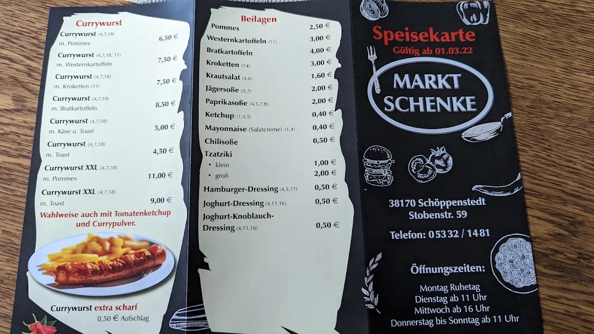 Speisekarte photo 1