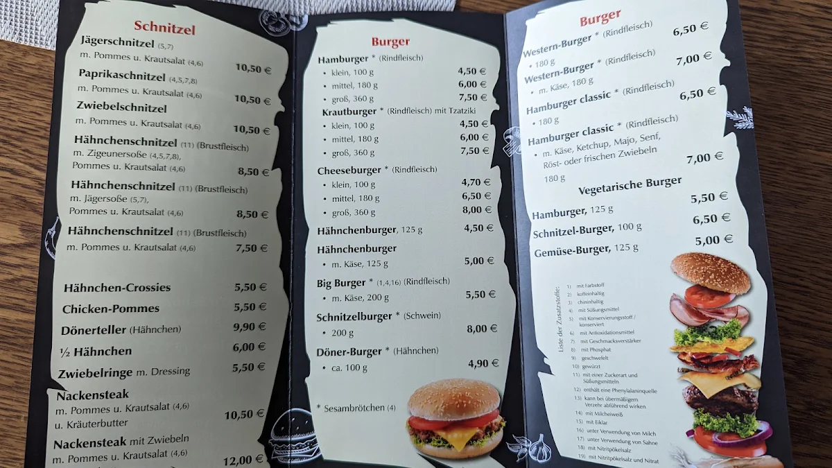 Speisekarte photo 3