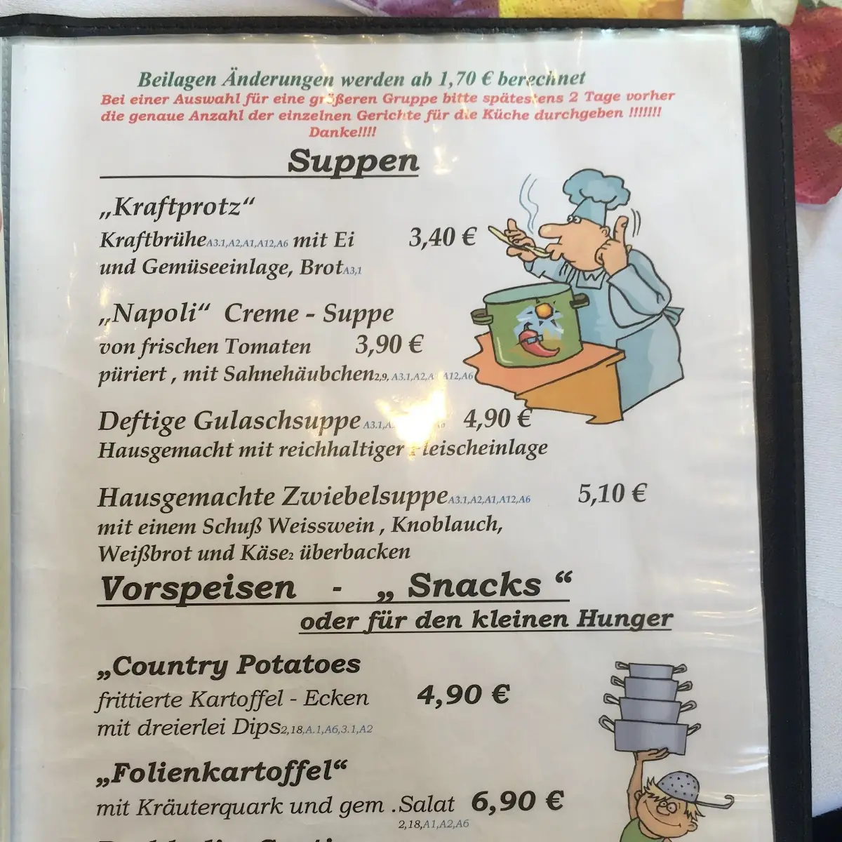 Speisekarte photo 8