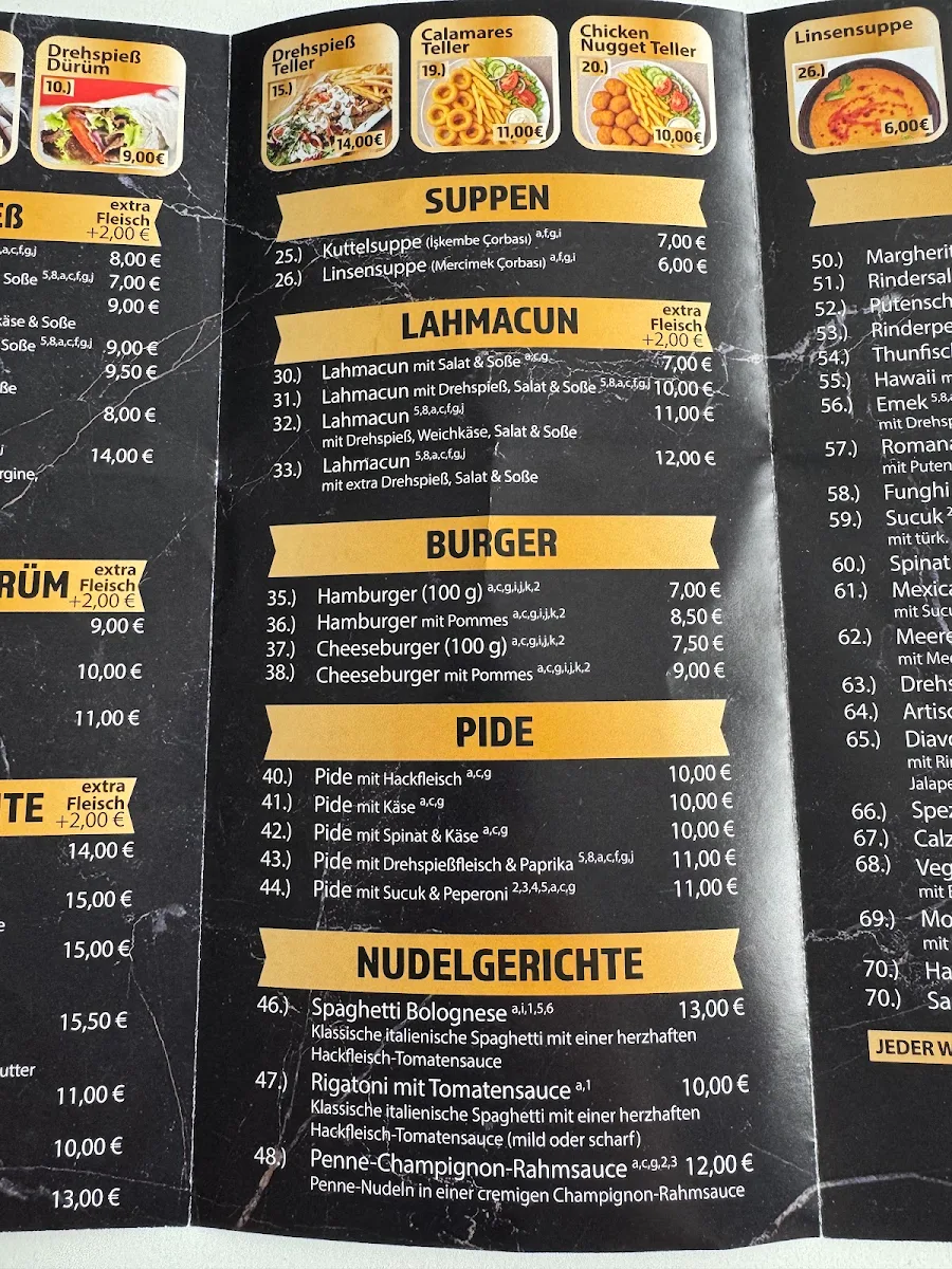 Speisekarte photo 3