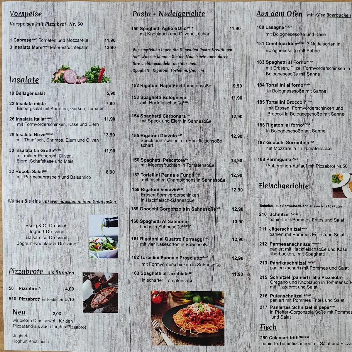 Speisekarte photo 4
