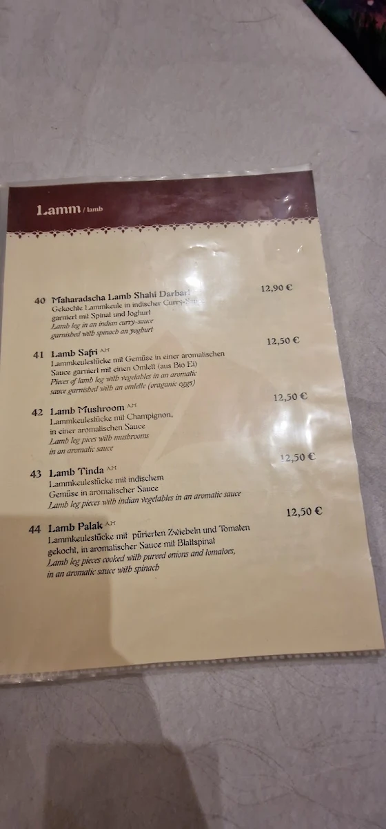 Speisekarte photo 5