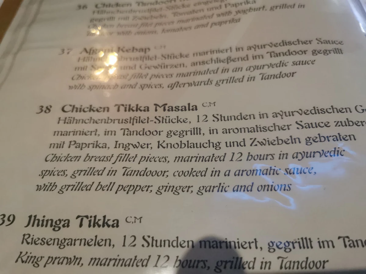 Speisekarte photo 7