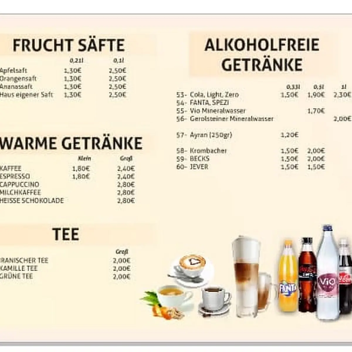 Speisekarte photo 4