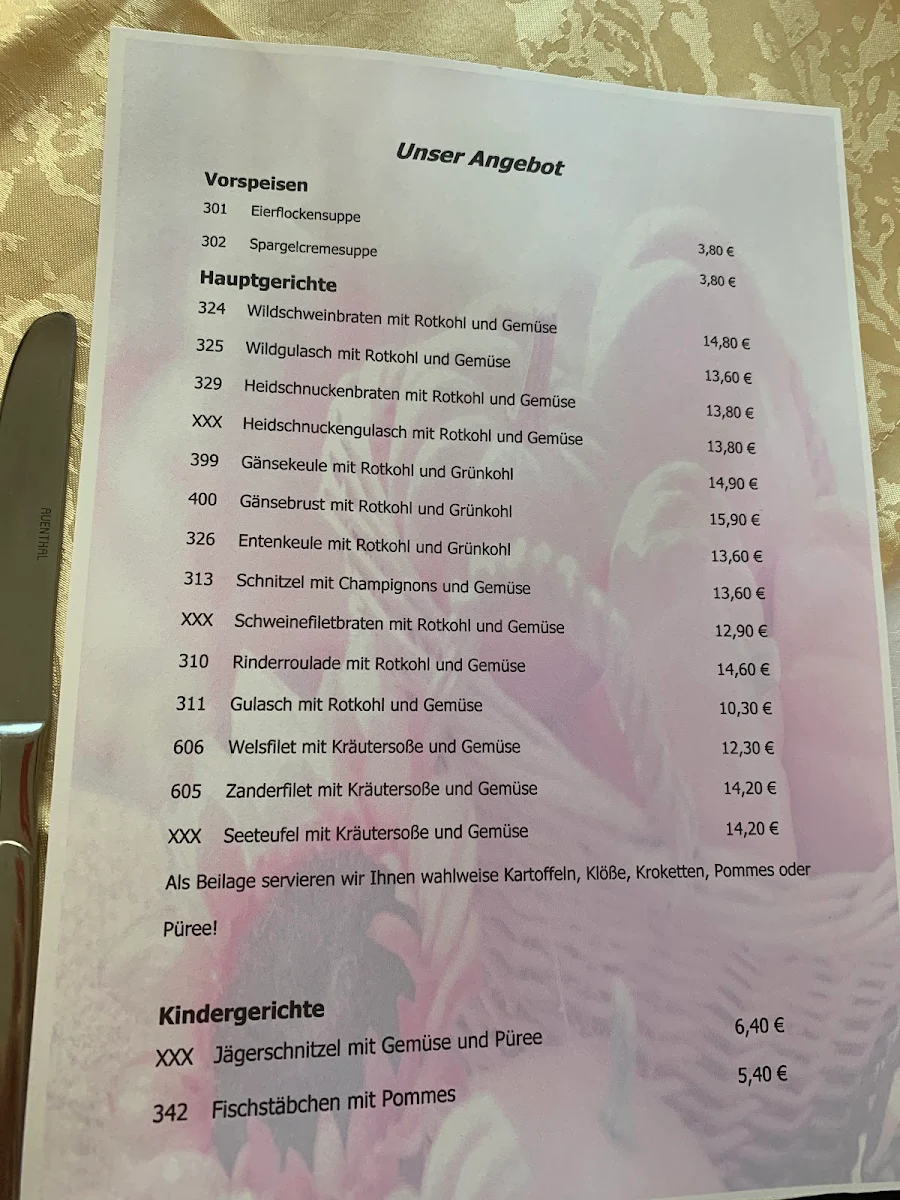 Speisekarte photo 2