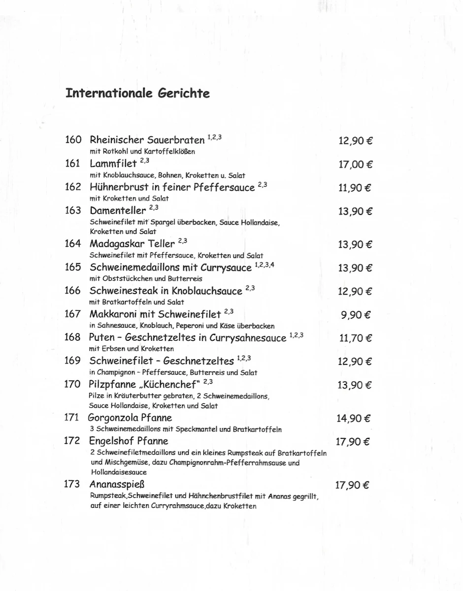 Speisekarte photo 2