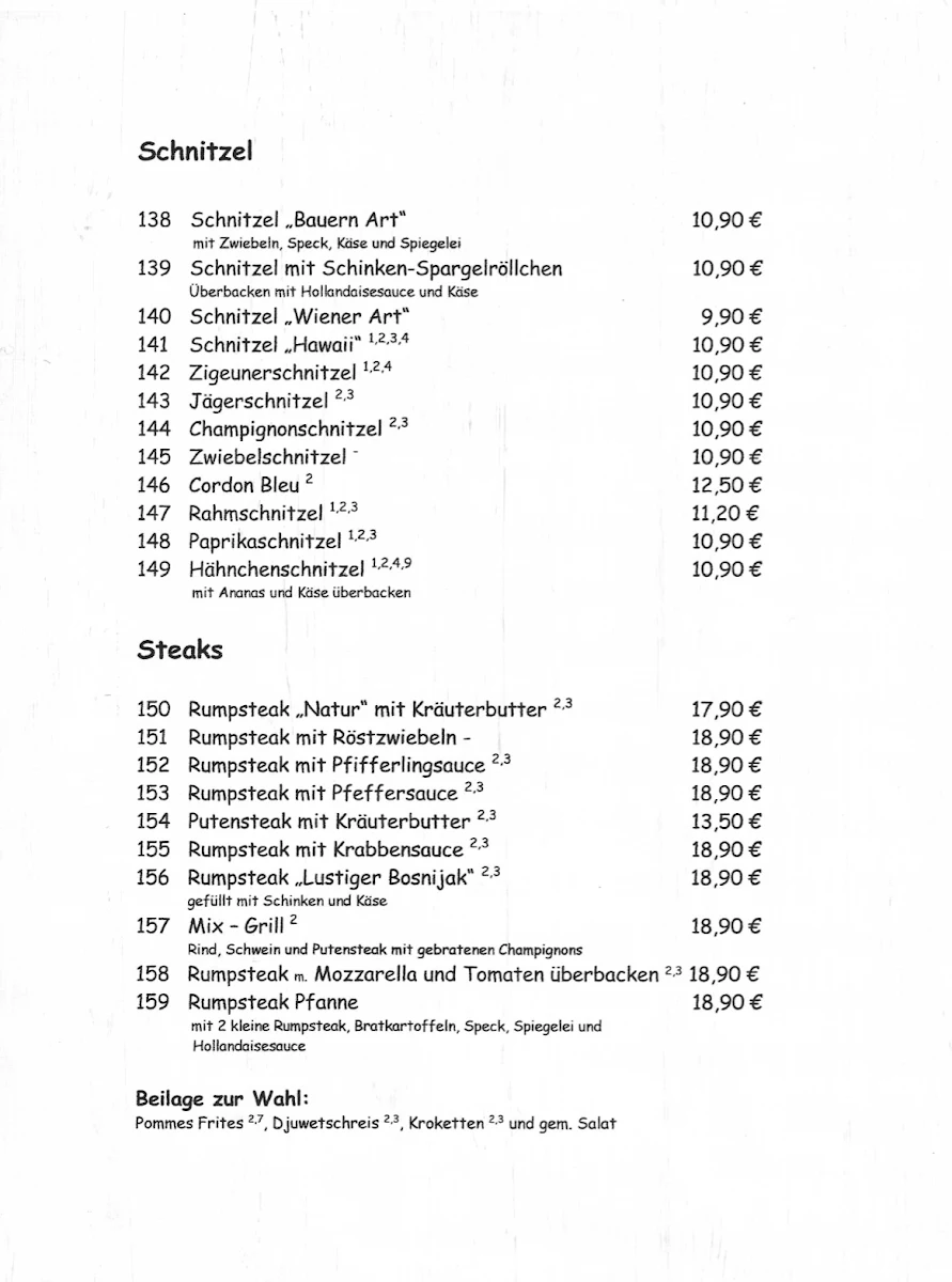 Speisekarte photo 7