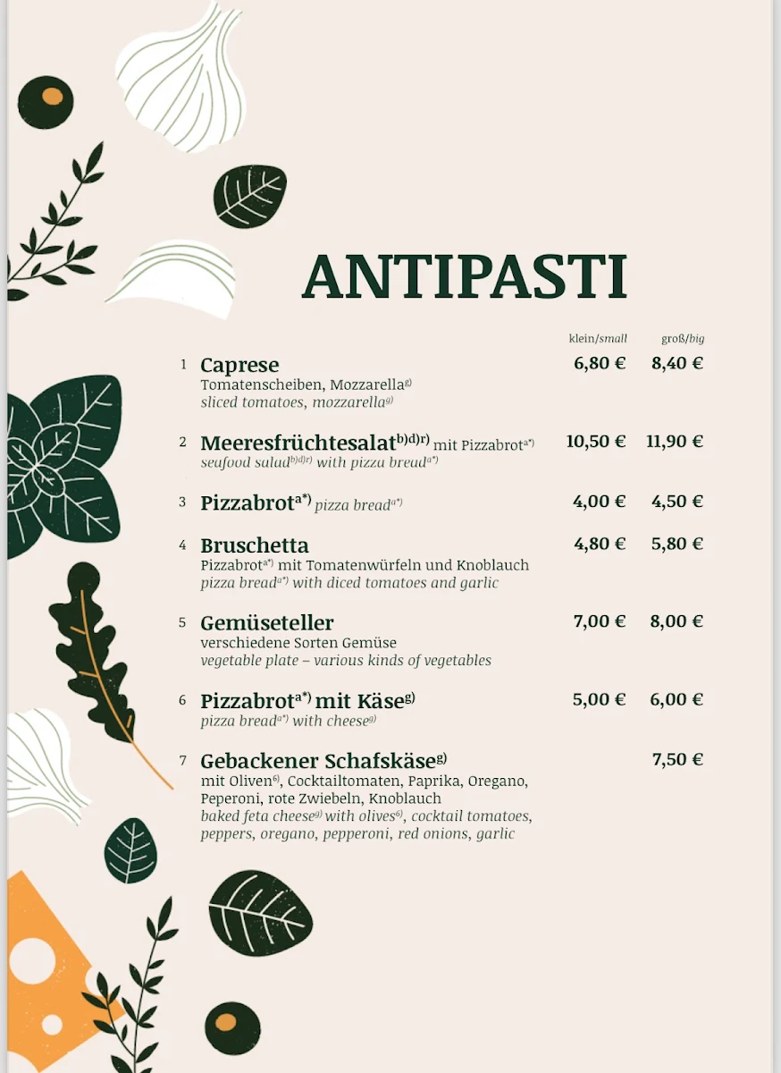 Speisekarte photo 9