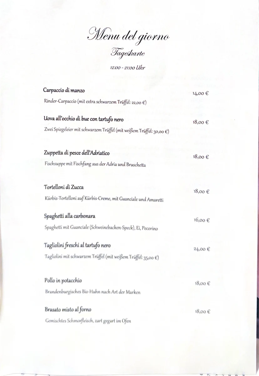 Speisekarte photo 1