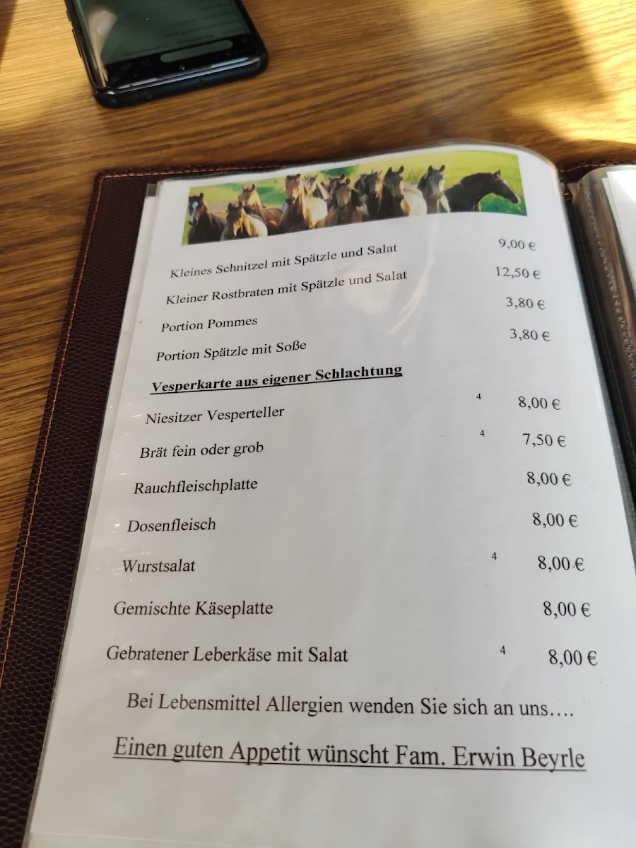 Speisekarte photo 1