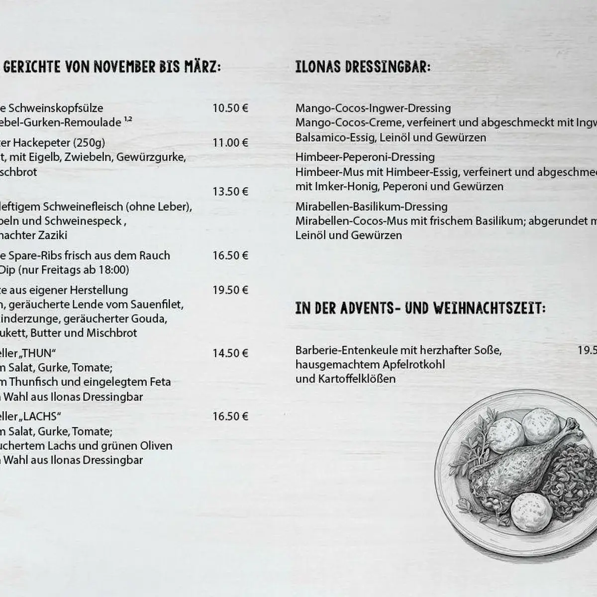 Speisekarte photo 1