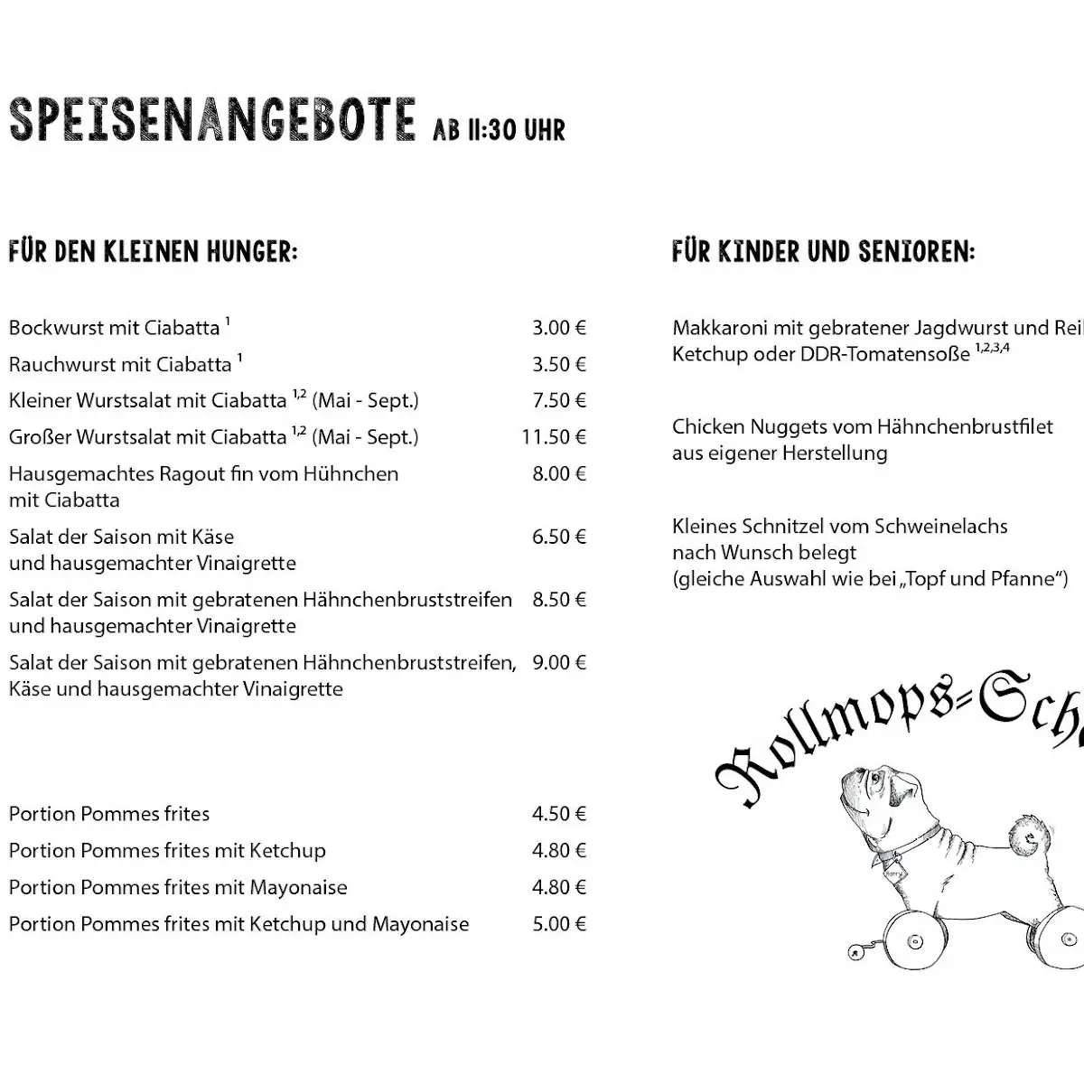 Speisekarte photo 4