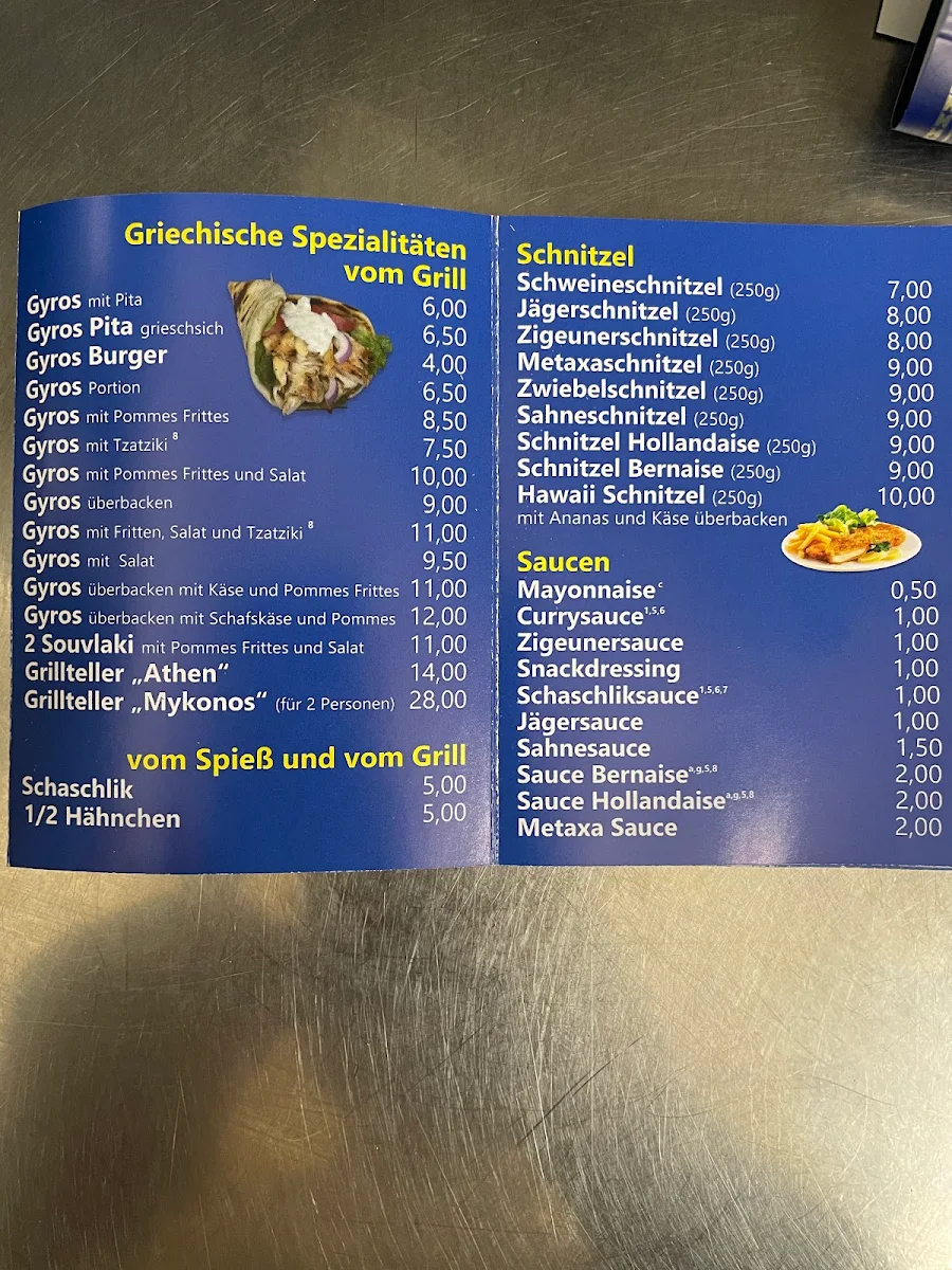 Speisekarte photo 2