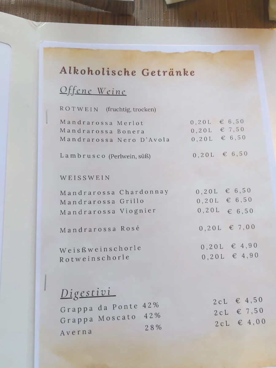 Speisekarte photo 2