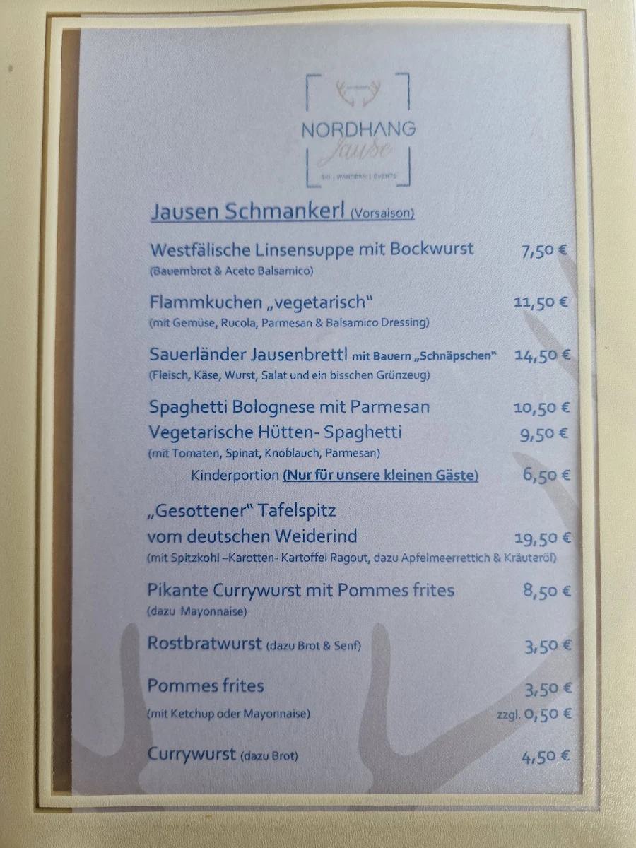 Speisekarte photo 1