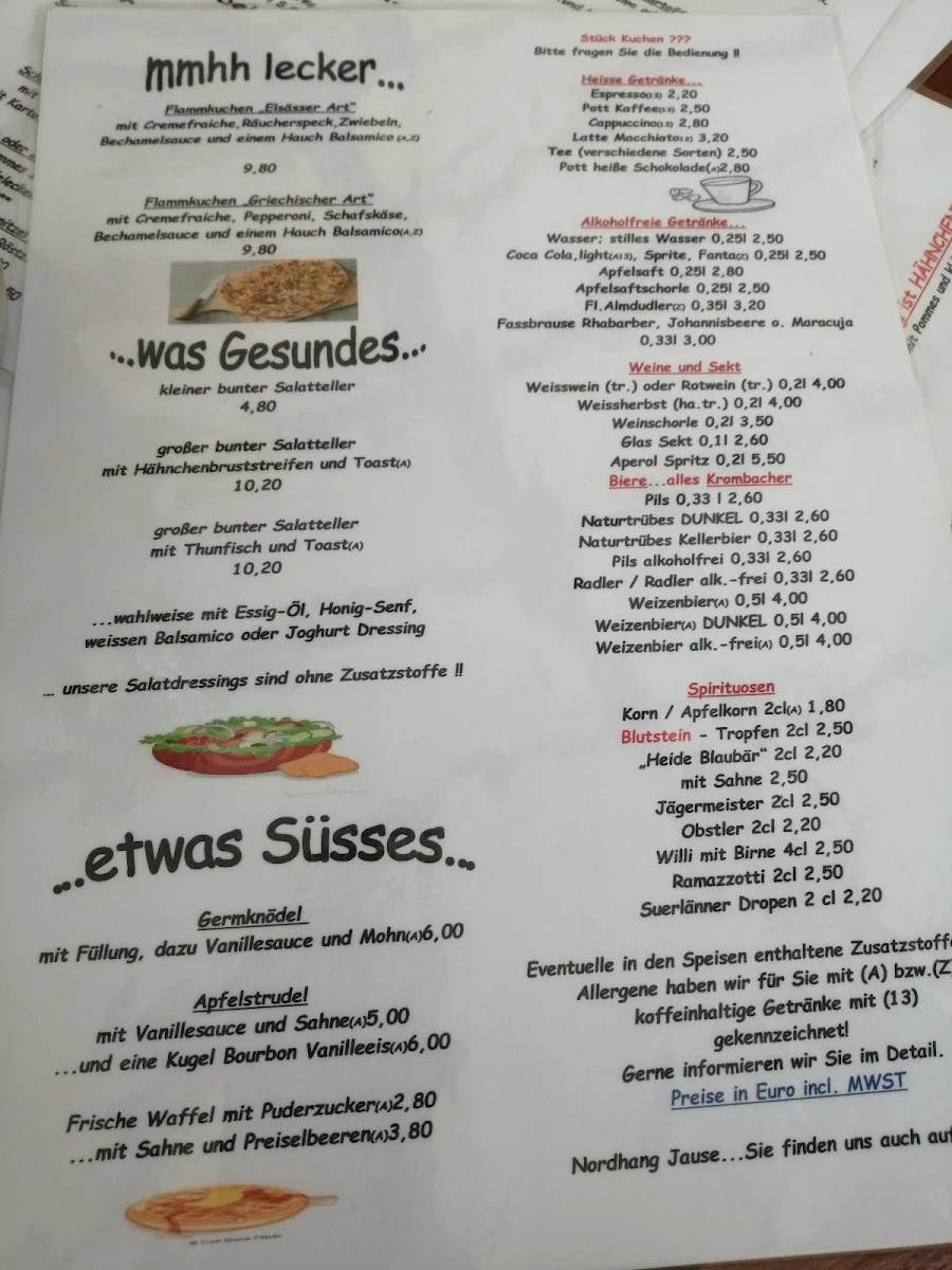 Speisekarte photo 2