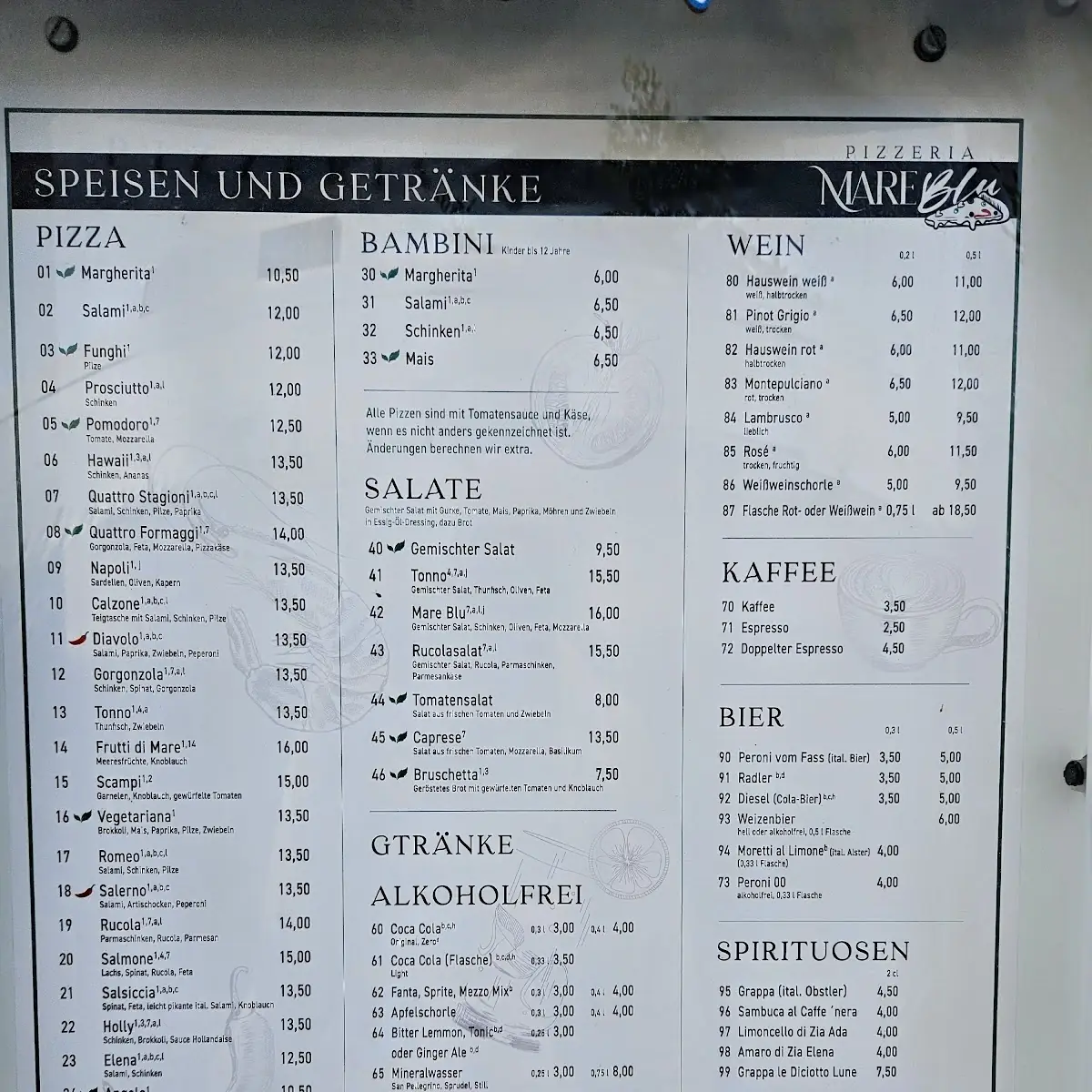 Speisekarte photo 1