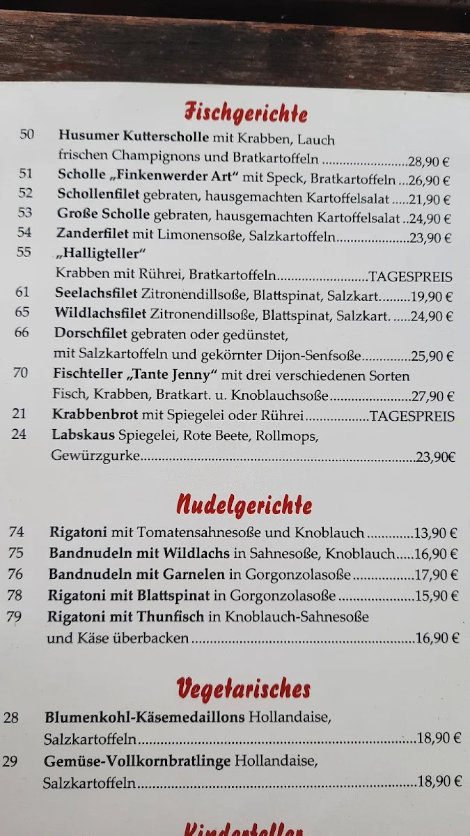 Speisekarte photo 1