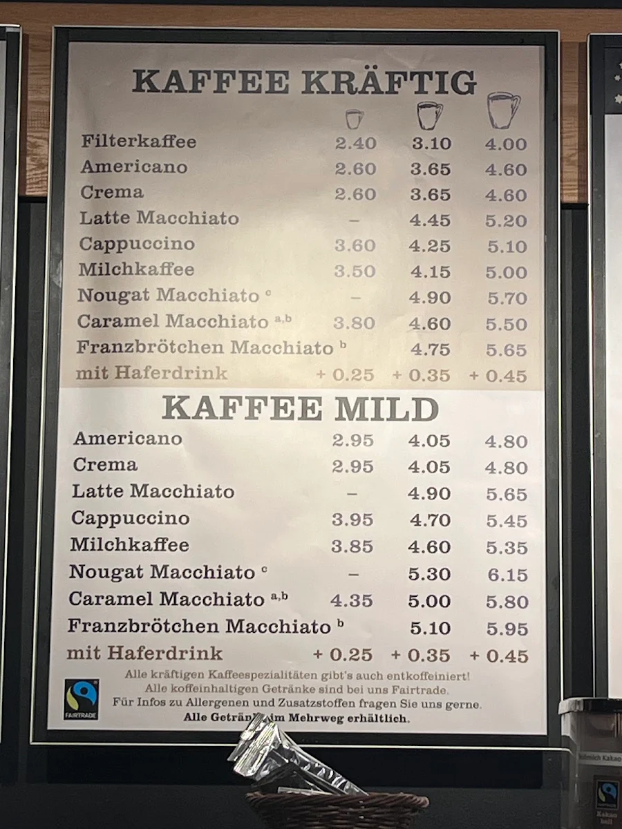Speisekarte photo 1