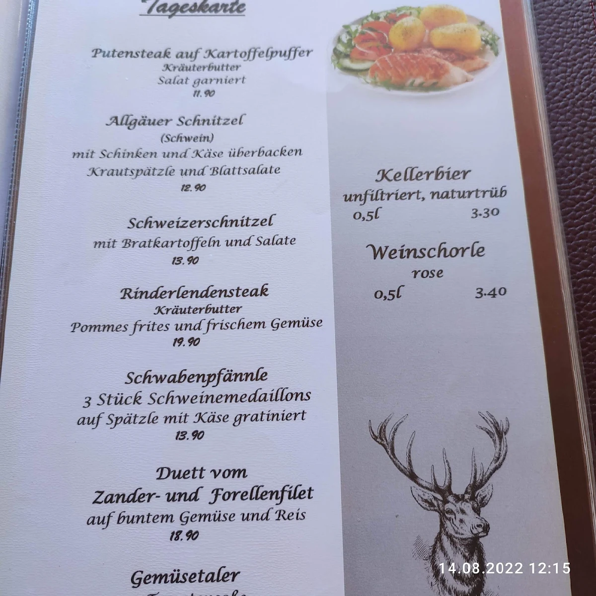 Speisekarte photo 2