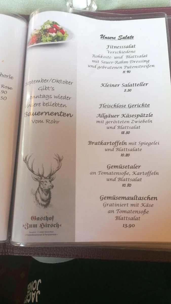 Speisekarte photo 3