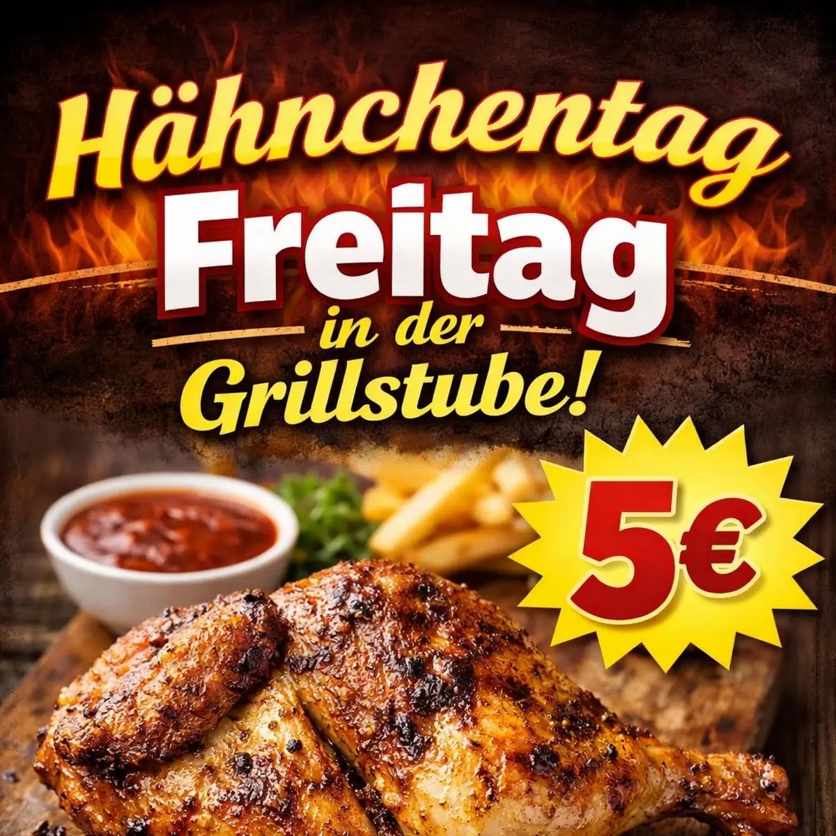 Speisekarte, Grillstube