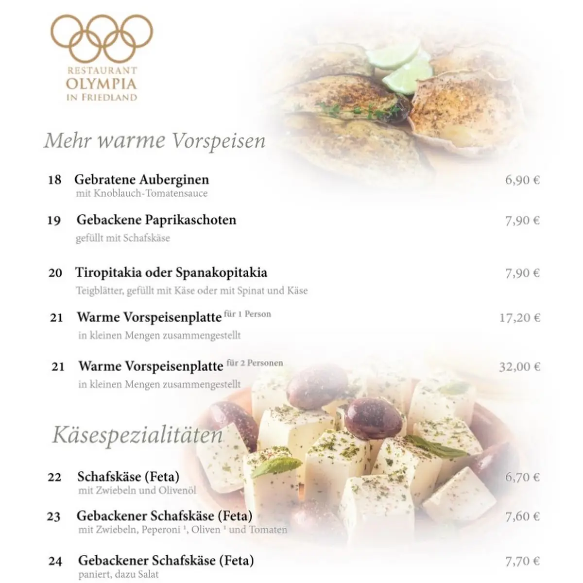 Speisekarte photo 3