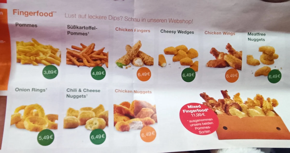 Speisekarte photo 2