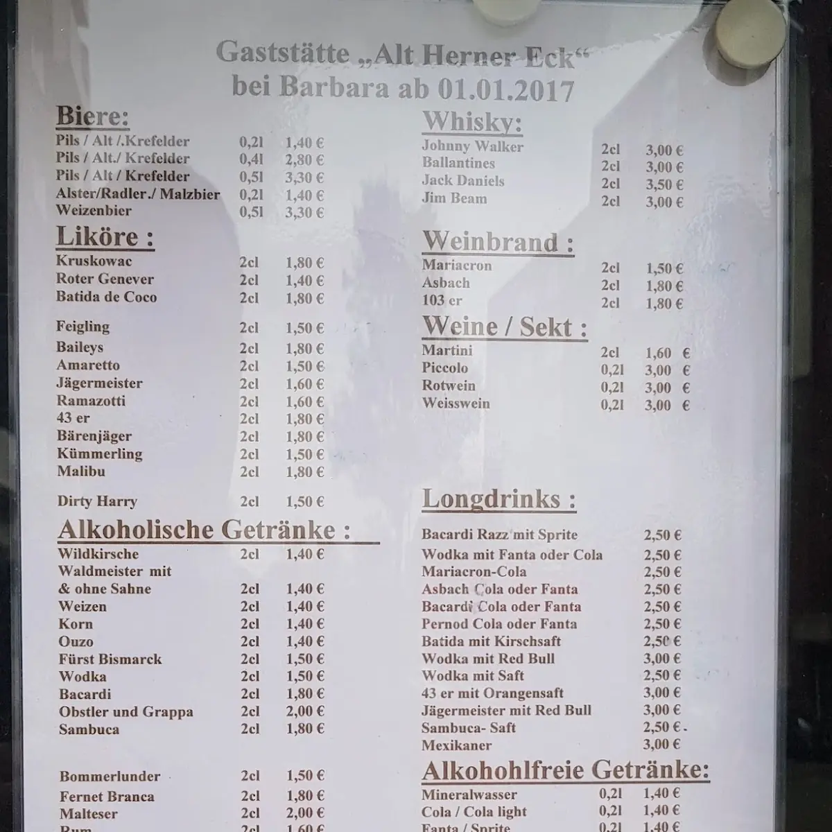 Speisekarte photo 1