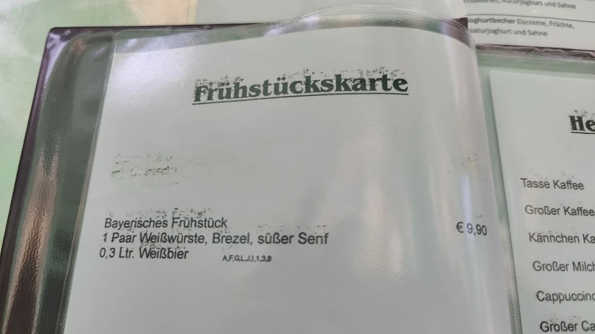 Speisekarte photo 5