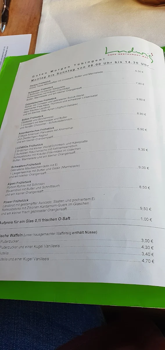 Speisekarte photo 5