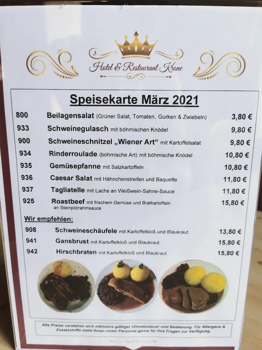 Speisekarte photo 3