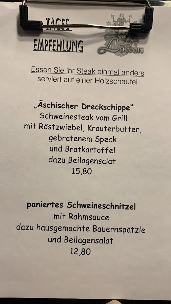 Speisekarte photo 10