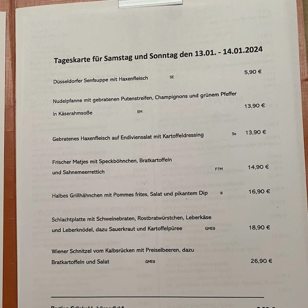 Speisekarte photo 7