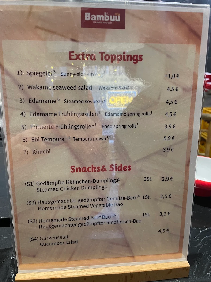 Speisekarte photo 3