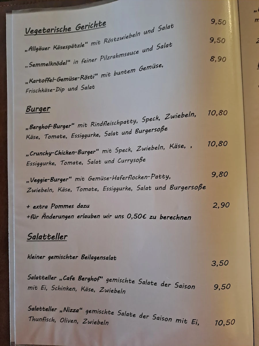 Speisekarte photo 2