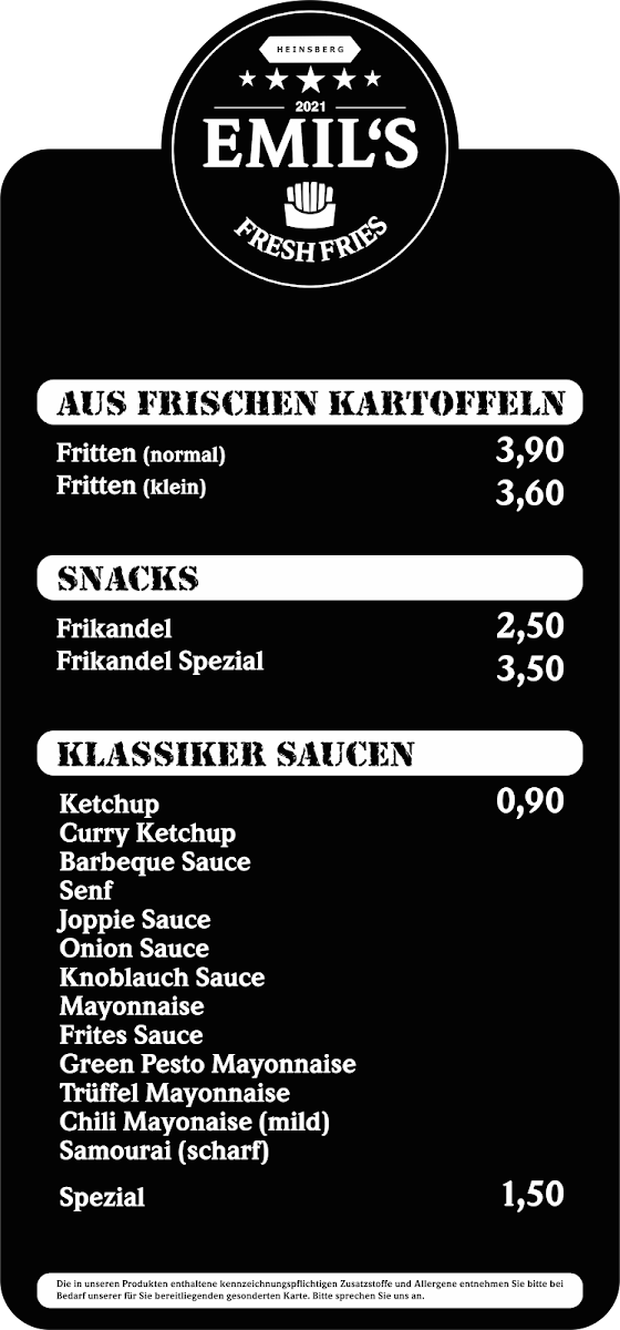 Speisekarte photo 1