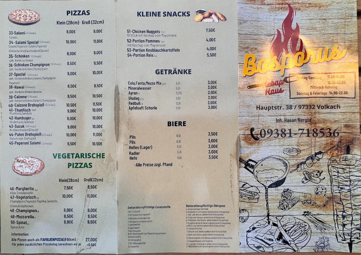 Speisekarte photo 1