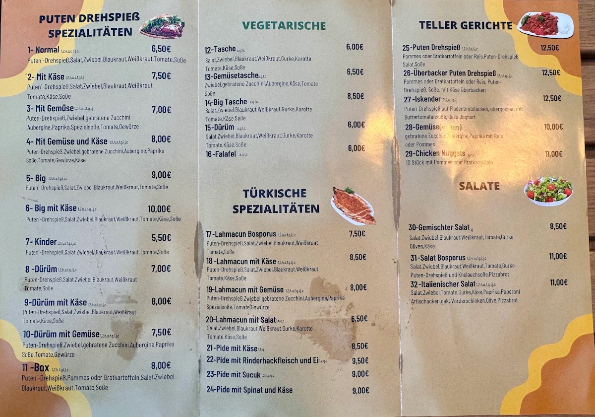 Speisekarte photo 3