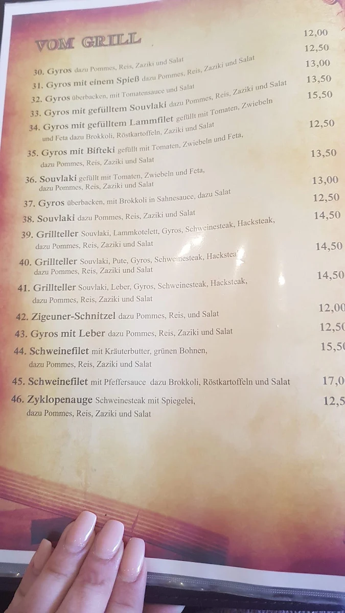 Speisekarte photo 3