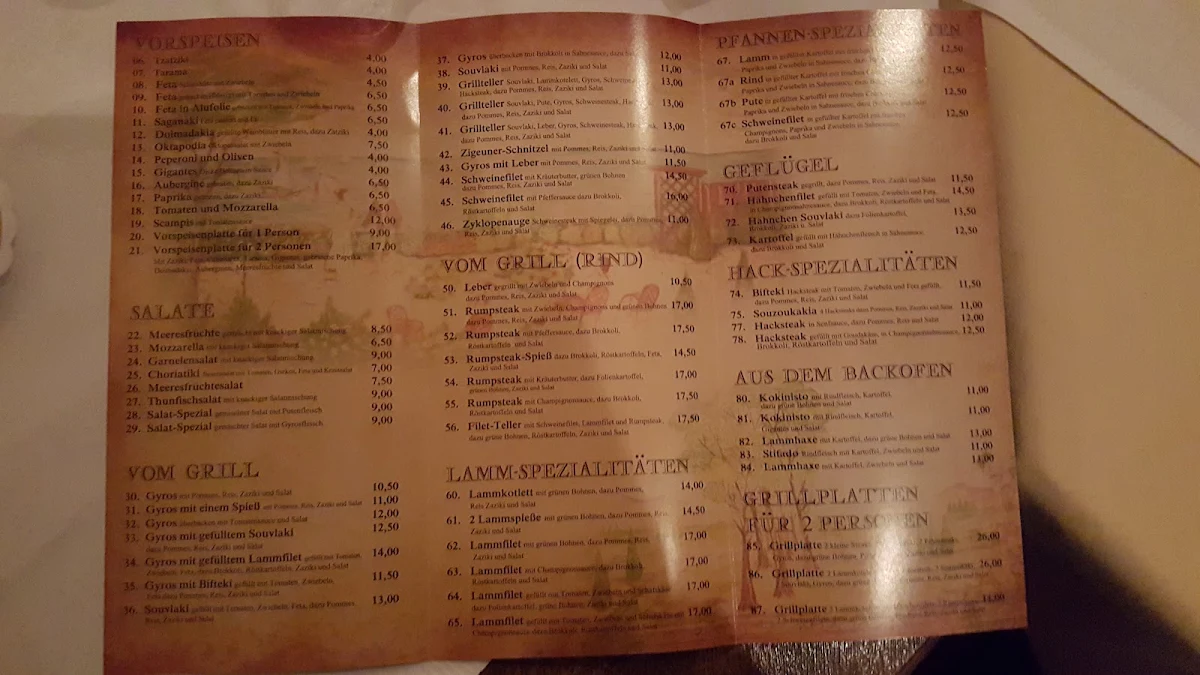 Speisekarte photo 8