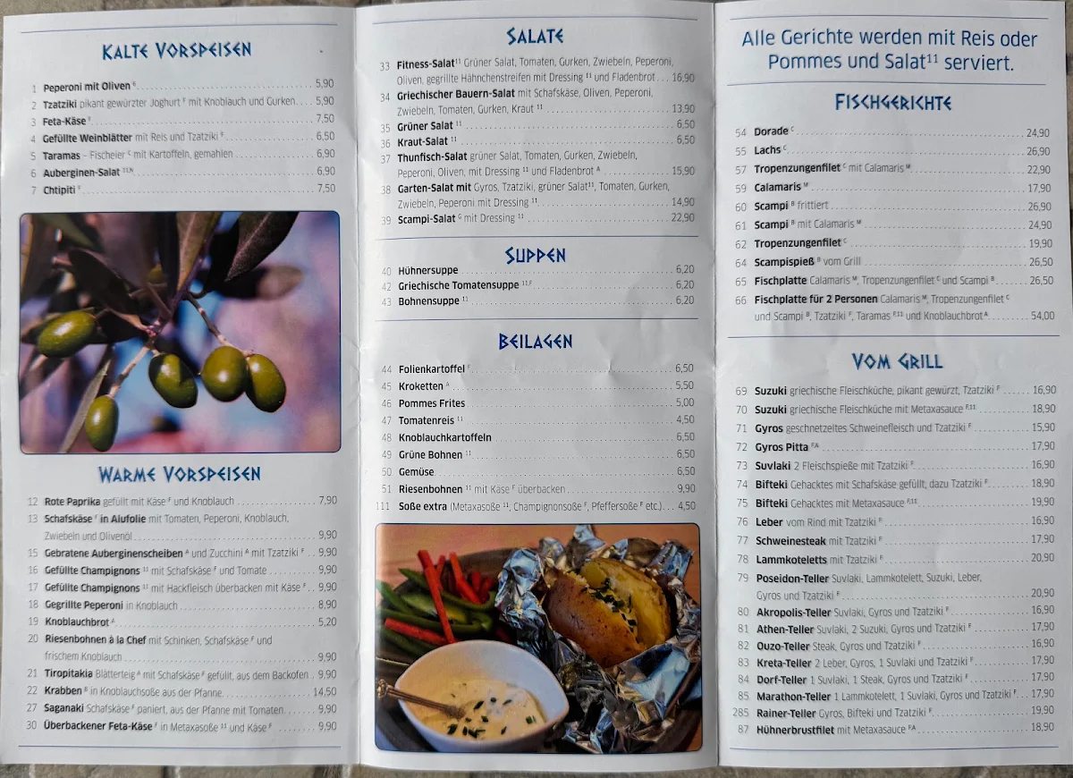 Speisekarte photo 1