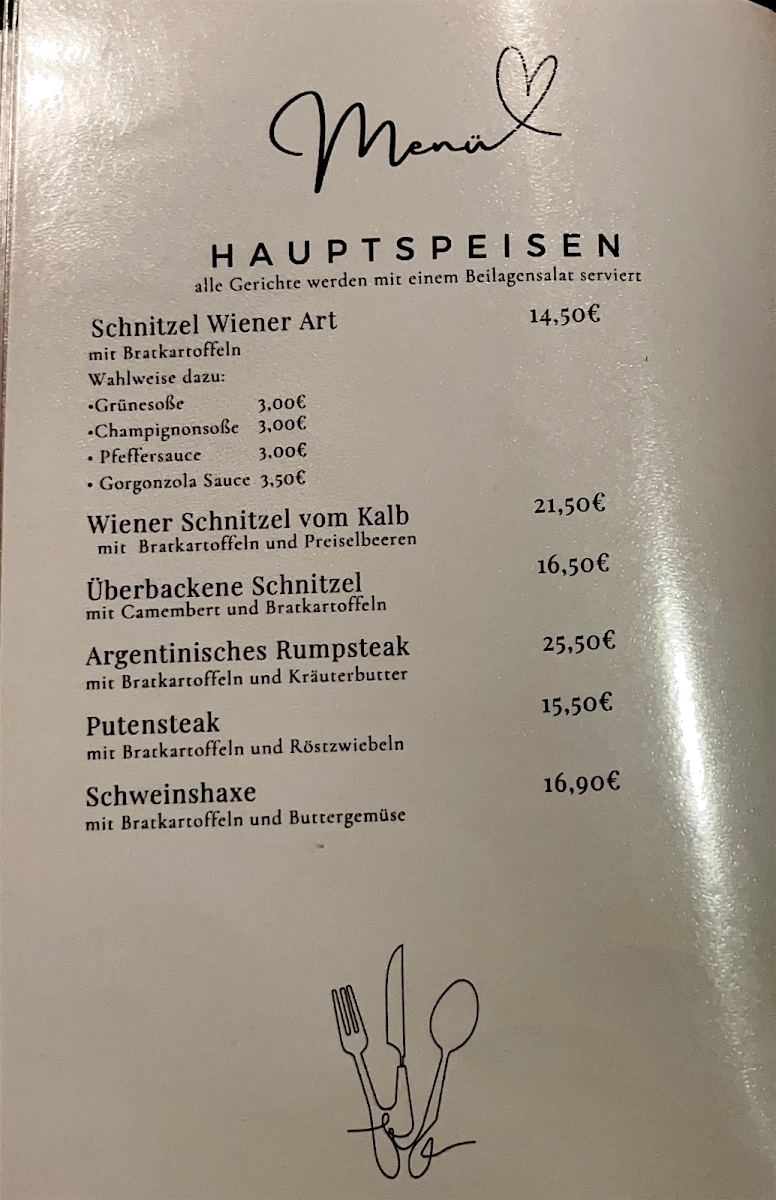 Speisekarte photo 3